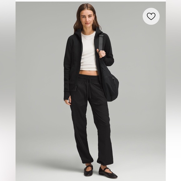 Lululemon Scuba Full-Zip Hoodie Black Size 0 2022 Version - Picture 1 of 12